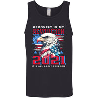 Custom Recovery Unisex Tank | Inspiring Sobriety |  Recovery Is My Revolution