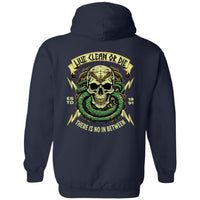 Custom Recovery Zip Hoodie  | Inspiring Sobriety |  Live Clean Or Die