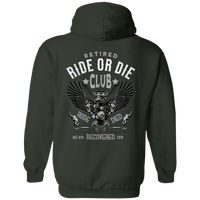 Custom Recovery Zip Hoodie  | Inspiring Sobriety |  Retired Ride or Die Club