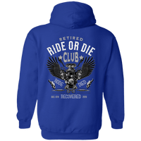 Custom Recovery Zip Hoodie  | Inspiring Sobriety |  Retired Ride or Die Club