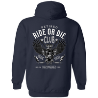 Custom Recovery Zip Hoodie  | Inspiring Sobriety |  Retired Ride or Die Club