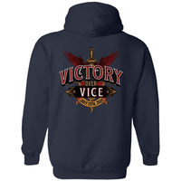 Custom Recovery Zip Hoodie | Inspiring Sobriety |  Victory Over Vice