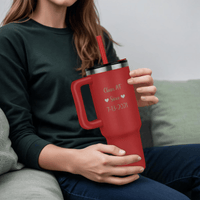 Custom SS Recovery Tumbler | Inspiring Sobriety | Clean AF Since