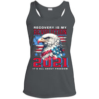 Custom Womens Recovery Tank | Inspiring Sobriety |  Recovery Is My Revolution