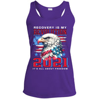 Custom Womens Recovery Tank | Inspiring Sobriety |  Recovery Is My Revolution