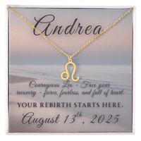 Custom Zodiac Recovery Necklace | Inspiring Sobriety