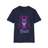 D&D Bard Class Simple Emblem T-Shirt
