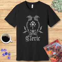 D&D Cleric Class Simple Emblem T-Shirt