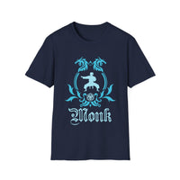 D&D Monk Class Simple Emblem T-Shirt