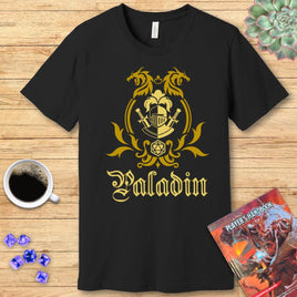 D&D Paladin Class Simple Emblem T-Shirt