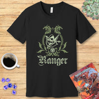 D&D Ranger Class Simple Emblem T-Shirt