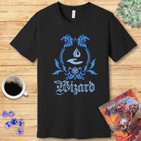 D&D Wizard Class Simple Emblem T-Shirt