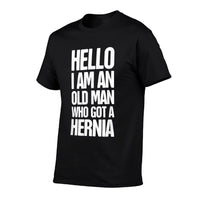 Hello  Funny Hernia Surgery Present - Hernia  Easy-care T-Shirt