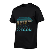 Oregon USA Grizzly Bear Souvenir  Lightweight T-Shirt