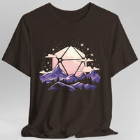D20 Moon Landscape T-shirt