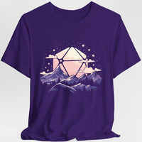 D20 Moon Landscape T-shirt