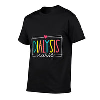 Dialysis Nurses Kidney Disease Nursing RN Women Funny  Eco-friendly Material T-Shirt