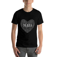 Love Theatre  Rolled Sleeves T-Shirt
