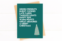 Hidden Presents Great Memories Christmas Card