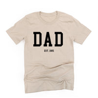 Dad - Est. (Select Your Year) - Unisex Tee