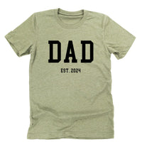 Dad - Est. (Select Your Year) - Unisex Tee