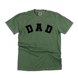 Dad - Arched Varsity - Comfort Colors Tee
