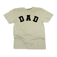 Dad - Arched Varsity - Comfort Colors Tee