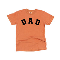 Dad - Arched Varsity - Comfort Colors Tee