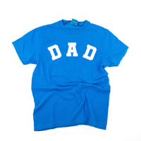 Dad - Arched Varsity - Comfort Colors Tee
