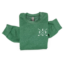 Dad - Gold Clubs (pocket) - BASIC Fleece