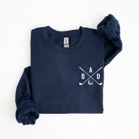 Dad - Gold Clubs (pocket) - BASIC Fleece