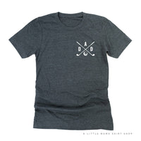 Dad - Gold Clubs (pocket) - Unisex Tee