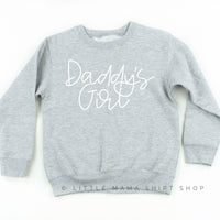 Daddy's Girl - Cursive - Child Sweater
