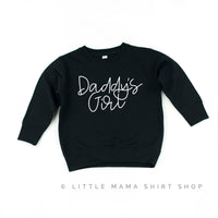 Daddy's Girl - Cursive - Child Sweater