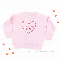 Daddy's Girl (Heart Around)  - Child Sweater