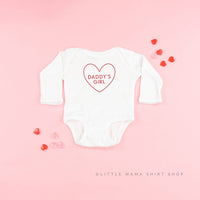 Daddy's Girl (Heart Around) - Child Long Sleeve Tee
