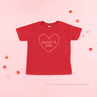 Daddy's Girl (Heart Around) - Child Tee