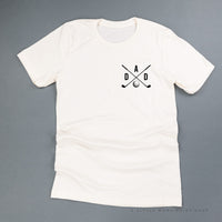 Dad - Gold Clubs (pocket) - Unisex Tee
