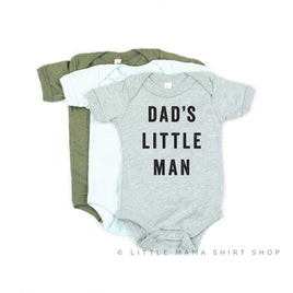 Dad's Little Man - Child Tee