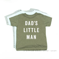 Dad's Little Man - Child Tee