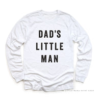 Dad's Little Man - Child Long Sleeve Tee