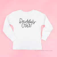 Daddy's Girl - Cursive - Child Long Sleeve Tee