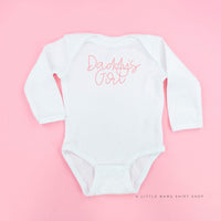 Daddy's Girl - Cursive - Child Long Sleeve Tee