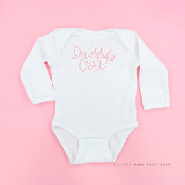 Daddy's Girl - Cursive - Child Long Sleeve Tee