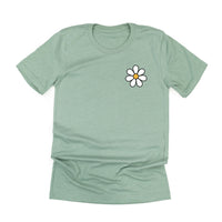 Pocket Daisy on Front w/ Have a Great Daysy on Back - Unisex Tee