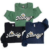 Daisy Name (f&b) - "________" - (Choose Your Name) - BASIC Fleece