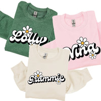 Daisy Name (f&b) - "________" - (Choose Your Name) - BASIC Fleece