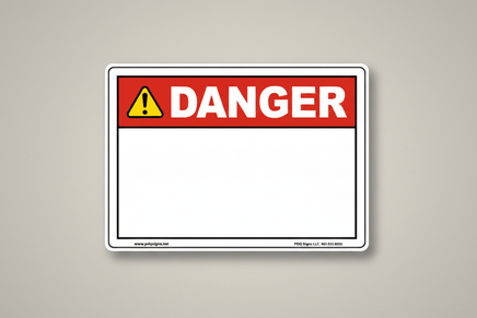 Danger ANSI/ISO Header