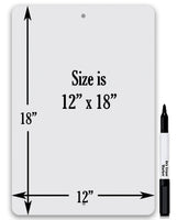 Dart Scoreboard (Yellow) Dry Erase for Keeping Score in Games Cricket, 301 or 501 - Metal Sign