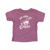 We Ride at Dawn - (Choose Your Mower) - Child Tee
